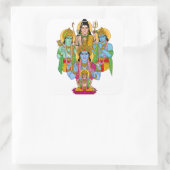 Brahma Vishnu Shiva Ram Krishna Aufkleber (Tasche)
