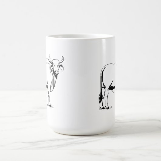 Brahman-Kuh Kaffeetasse (Mittel)