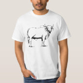 Brahman-Kuh T-Shirt (Vorderseite)
