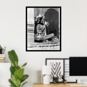 Brahman Priest in India 1921 Poster (Heimbüro)