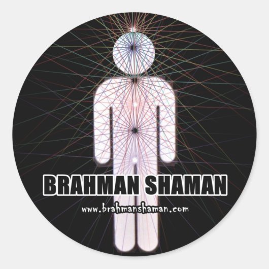 BRAHMAN SHAMAN - Chakra Sticker (Vorderseite)