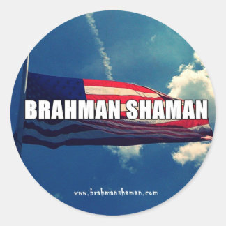 BRAHMAN SHAMAN - FLAG STICKER