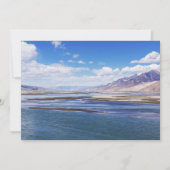 Brahmaputra Fluss- und Berglandschaft - Tibet Einladung (Vorderseite)