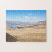 Brahmaputra Fluss und Wüstenlandschaft - Tibet Puzzle (Horizontal)