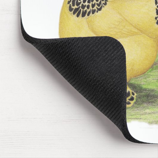 Brahmas: Buff Bantams Mousepad (Ecke)