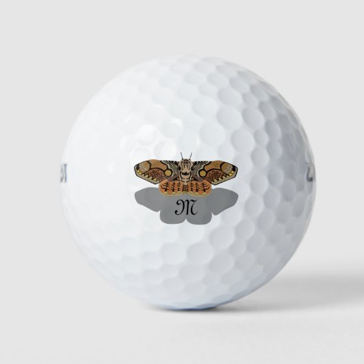 Brahmin Moth Monogram Golfball (Vorderseite)