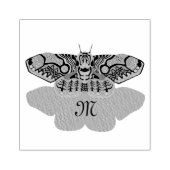 Brahmin Moth Monogram Gummistempel (Prägung)