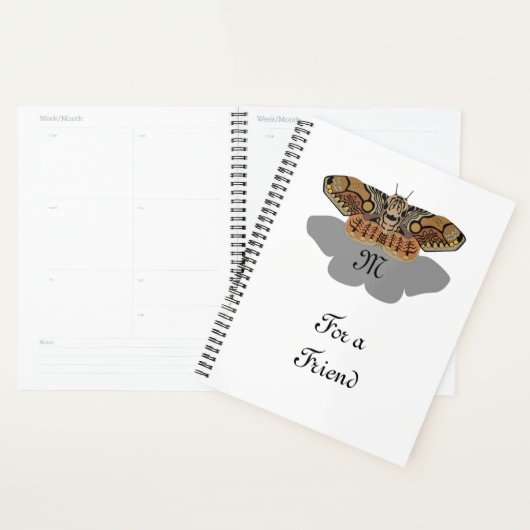 Brahmin Moth Monogram Planer (Anzeige)