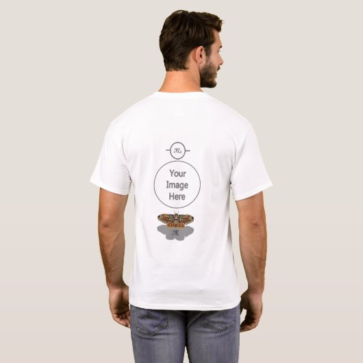 Brahmin Moth Monogram T-Shirt (Schwarz voll)