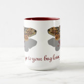 Brahmin Moth Monogram Tasse (Zentrum)