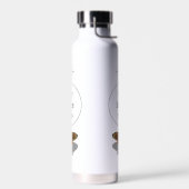 Brahmin Moth Monogram Trinkflasche (Links)