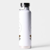 Brahmin Moth Monogram Trinkflasche (Rechts)