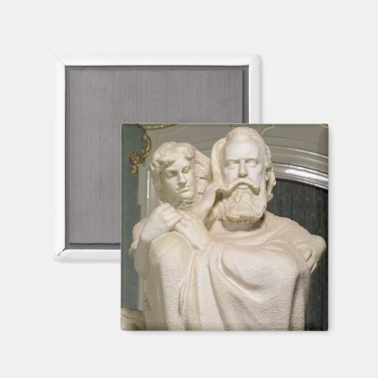 Brahms, 1909 magnet (Vorderseite/Rückseite)