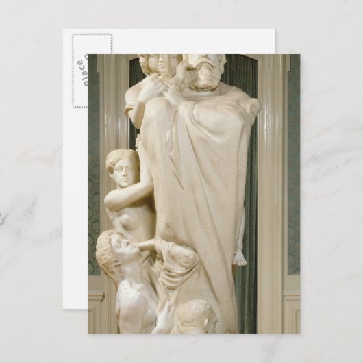 Brahms, 1909 postkarte (Vorne/Hinten)