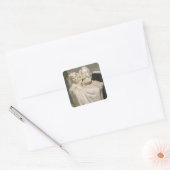 Brahms, 1909 quadratischer aufkleber (Umschlag)