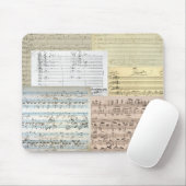 Brahms Musik-Manuskripte Mousepad (Mit Mouse)