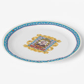 Brahms Papierplatte Pappteller (Schrägansicht)