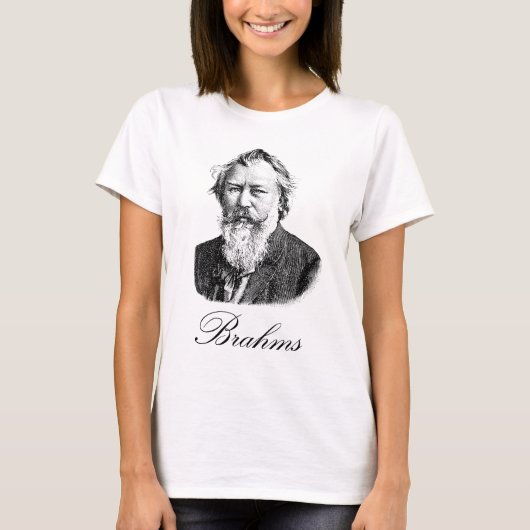 Brahms T-Shirt (Vorderseite)