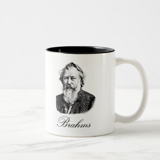 Brahms Zweifarbige Tasse (Rechts)
