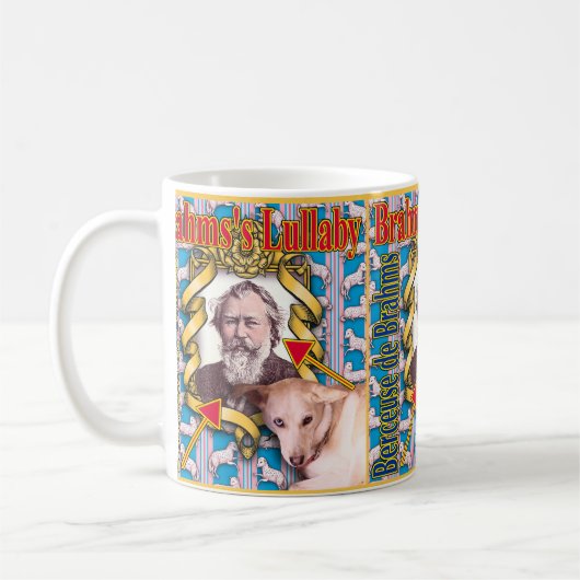 Brahms's Lullaby Kaffeetasse (Links)