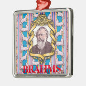 Brahms's Lullaby Silbernes Ornament (Links)