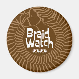 Braid Watch Kühlschrankmagnet