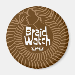 Braid Watch Kühlschrankmagnet