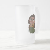 Braid Watch Lezbi Nerdy Chibi Frosted Mug Mattglas Bierglas (VorderseiteRechts)