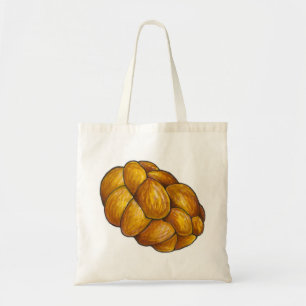 Braided Challah Broad Loaf Hanukkah Judenurlaub Tragetasche