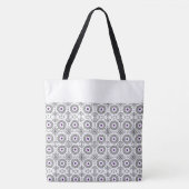 Braided Mandala und Leaf Motif Design Tasche (Vorderseite)