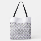 Braided Mandala und Leaf Motif Design Tasche (Rückseite)