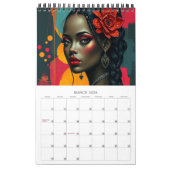 Braids Fantasy Modern Art Calendar Kalender (Mär 2026)