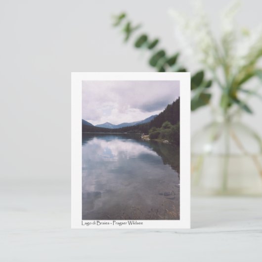 Braies Postkarte (Stehend Vorderseite)