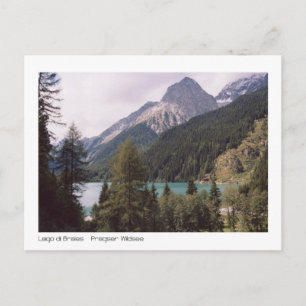 Braies Postkarte