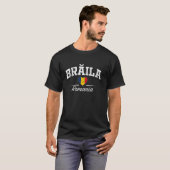 Brăila Rumänien T-Shirt (Vorne ganz)