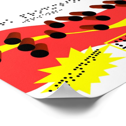 Braille Advert Poster (Ecke)