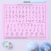 Braille Alphabet Flyer (Einzeln)