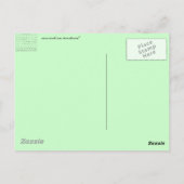 Braille Alphabet Postcard Postkarte (Rückseite)