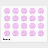 Braille Alphabet Sticker (Blatt)
