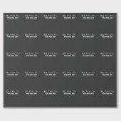 Braille-Punkte Sie fühlen mich Braille-Schrift Bli Geschenkpapier (Flach)