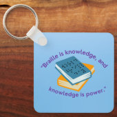 Braille Schlüsselanhänger (Vorderseite)