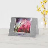 Brailleschrift Karte (Gelbe Blume)