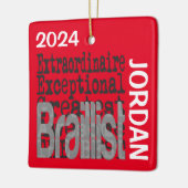 Braillist Extraordinaire CUSTOM Keramikornament (Links)