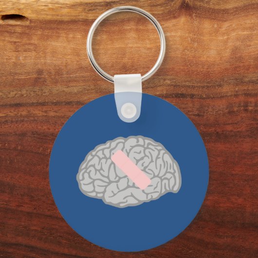Brain-Ache-Schlüsselanhänger Schlüsselanhänger (Vorderseite)