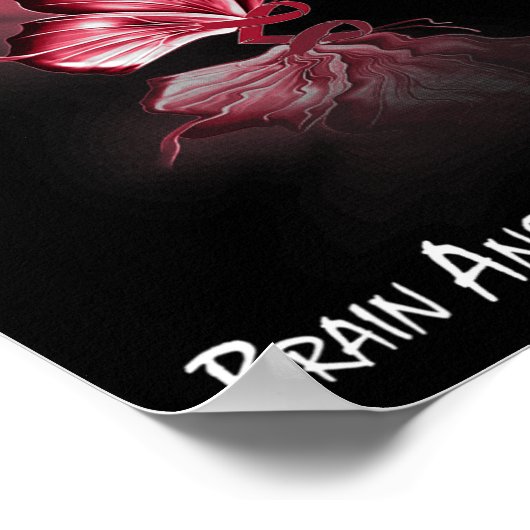 Brain-Aneurysm-Awareness Poster (Ecke)