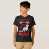 Brain Aneurysm Awareness Warrior Fun Unicorn T-Shirt (Vorne ganz)
