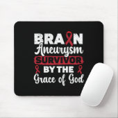 Brain Aneurysm Survivor Medical Bedingung Aneurysm Mousepad (Mit Mouse)