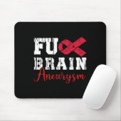 Brain Aneurysm Warrior Medical Mousepad (Mit Mouse)