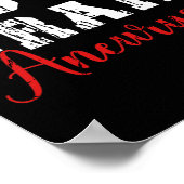 Brain Aneurysm Warrior Medical Poster (Ecke)