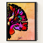 Brain Art Notebook Notizblock (Rückseite)